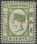 Britanske kolonije / Labuan - Definitiv - 6 c - Mi 41 - 1894