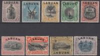 Britanske kolonije / Labuan - Set od 9 - Mi 47~55 - 1894