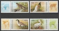 Burkina Faso - Set od 4 - Ptice - Mi 1406~1409 - 1996 - MNH