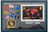 ĐERSEJ, 1984, BLOK, MNH, COMMONWEALTH , CCPA