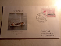 FDC Farski otoci tema brod