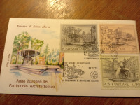 fontana di Santa Maria  fdc kuverta vatikana