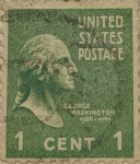 George Washington postanska marka 1 cent iz 1938