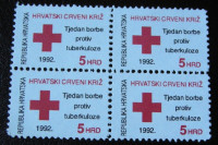 HRVATSKA 1992 "Tjedan borbe protiv tuberkuloze - II"