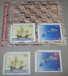 Hrvatska, 50 godina maraka Europa-CEPT,serija i blok,nežigosano