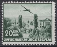 Jugoslavija - Zračna pošta - 20 D - Mi 346 C - 1937