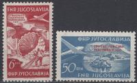 Jugoslavija - Zračna pošta - Set od 2 - Mi 666~667 - 1951