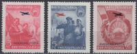 Jugoslavija - Zračna pošta - Set od 3 - Mi 575~577 - 1949