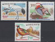 Južna Koreja - Set od 3 - Ptice - Mi 520~522 - 1966 - MNH
