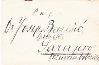 K Jugoslavija pismo putovalo iz  Vinkovaca u Sarajevo 1926