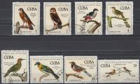Kuba - Set od 8 - Ptice - Mi 1733~1740 - 1971