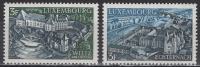 Luksemburg - Set od 2 - Turističke destinacije - Mi 796~797 - 1969 MNH