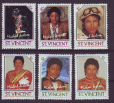 Michael Jackson,6 nežigosanih maraka karipske drž.St.Vincent