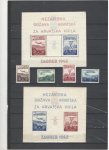 NDH 1942 Za Hrvatska krila - serija i blokovi