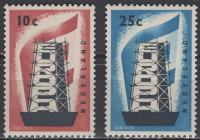 Nizozemska - Set od 2 - EUROPA - Mi 683~684 - 1956