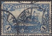 Njemačke kolonije / Kiauchau - Definitiv - 1 $ - Mi 35 I A - 1906