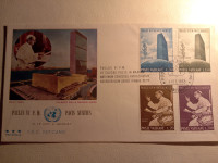 PAULUS VI P,M, PACIS NUNTIUS  fdc vaticano