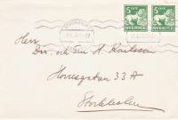 pismo Sverige 1938