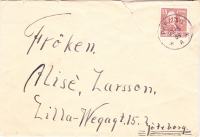 pismo Sverige 1939