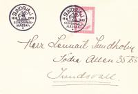 pismo Sverige 1953
