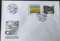 PORTUGAL, FDC, 1977, EUROPA CEPT, PEJZAŽI
