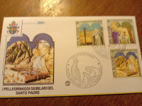poste vaticana fdc kuverta