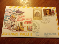 poste vaticane FDC posjet pape Mexiku