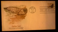 SAD FDC kuverta - harbour seal