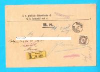 ŠIBENIK (Sebenico) staro preporučeno pismo putovalo 1902.g. u Zlarin