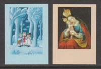 SLOVENIJA leto 1995 - BOŽIČ 95 PROBE TISAK NEZUBČANE