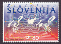 SLOVENIJA leto 1998 - 150 GODINA PROGRAMA ZEDINJENE SLOVENIJE