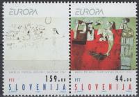 Slovenija - Set od 2 (par) - Moderna umjetnost - Mi 48~49 - 1993 - MNH
