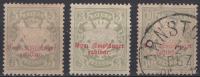 Stara Njemačka / Bavarska - Porto marke - Set od 3 - Mi 10By~12By 1888