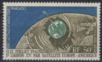 T.A.A.F. - Zračna pošta - 50 Fr - Satelit - Mi 27 - 1962 - MNH