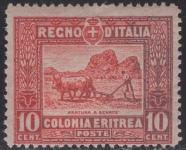 Talijanske kolonije / Eritreja - Definitiv - 10 c - Mi 40A - 1910