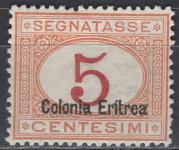 Talijanske kolonije / Eritreja - Porto marka - 5 c - Mi 1 II - 1920/26