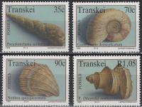 Transkei - Set od 4 - Fosili školjaka - Mi 295~298 - 1992 - MNH