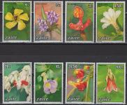 Zair - Set od 8 - Cvijeće - Mi 853~860 - 1984 - MNH