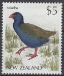Novi Zeland - Definitiv - 5 $ - Ptice / Takahe - Mi 1021 - 1988 - MNH