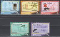 Novi Zeland - Set od 5 - Izumi - Mi 2446~2450 - 2007 - MNH