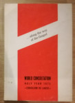 Consilium de Laicis: World Consultation - Holy Year 1975