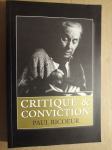 Paul Ricoeur – Critique and Conviction (S50)