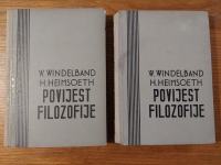Povijest FILOZOFIJE 1 & 2 - W. WINDELBAND/ Sa dodatkom - H. HEIMSOETHA