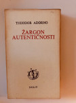 Theodor Adorno : Žargon autentičnosti