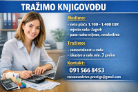 Tražimo KNJIGOVOĐU – pridruži nam se! (m/ž)
