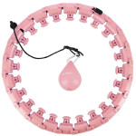 Fitness hula hoop XL do 125 cm struka