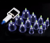 Vacuum Cupping Set s pumpom – masažne čašice (NOVO)