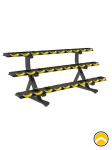 3 row dumbbell rack, 30 pcs 1602B