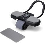 Kotač za trening trbuha s automatskim vraćanjem