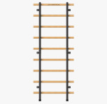 Ljestve od čelika i drveta JK Fitness